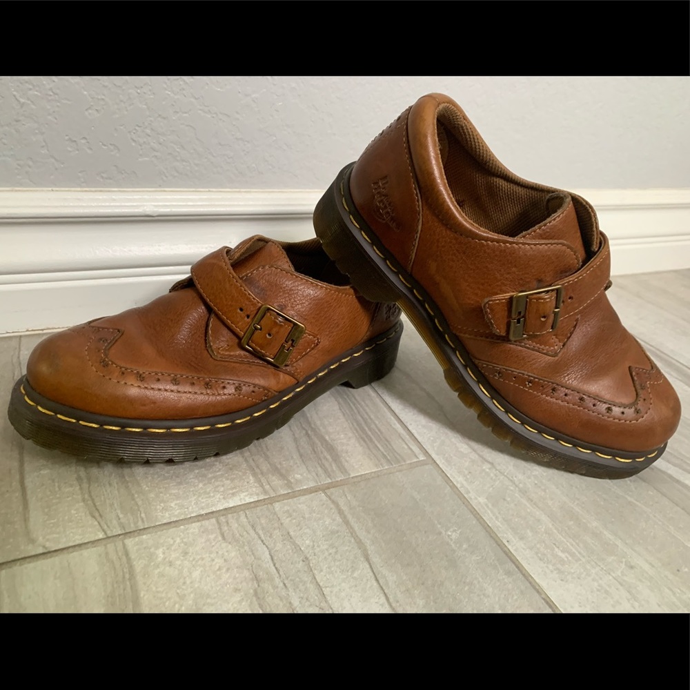Dr/Doc Marten Monk Strap Buckle Bruges. UK 6. US 8 EU 39